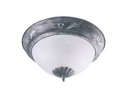 Alabaster Glass with Antique Pewter Finish Light